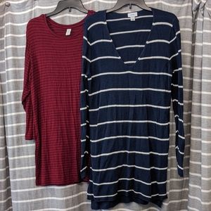 Women's tunics (Lot of 2)
